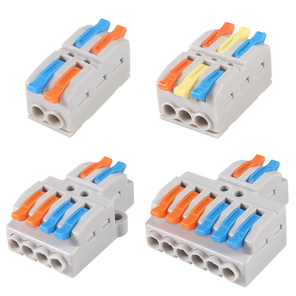 Push Fit Connector - Mini Quick Wire Conductor Connector Universal