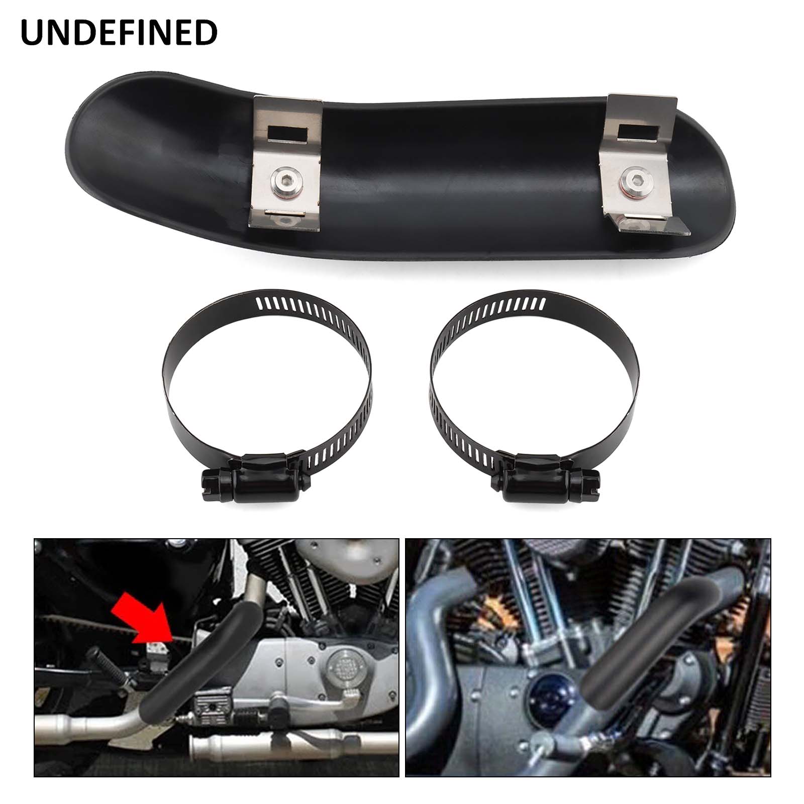 Universal Motorcycle Exhaust P - Plastic Pipe Clip 评论和价格