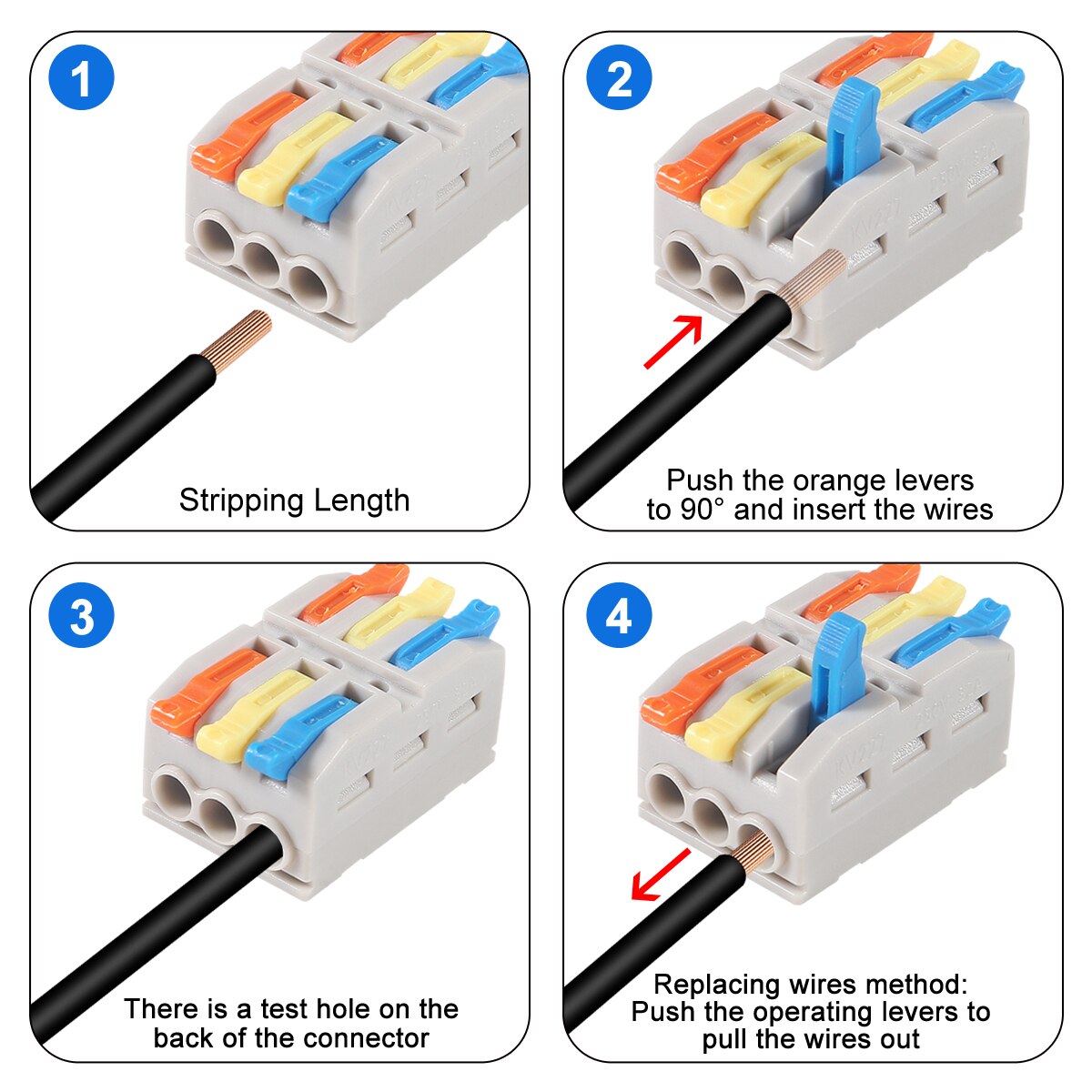 Mini Quick Wire Conductor Conn - Push Fit Connector 评论和价格