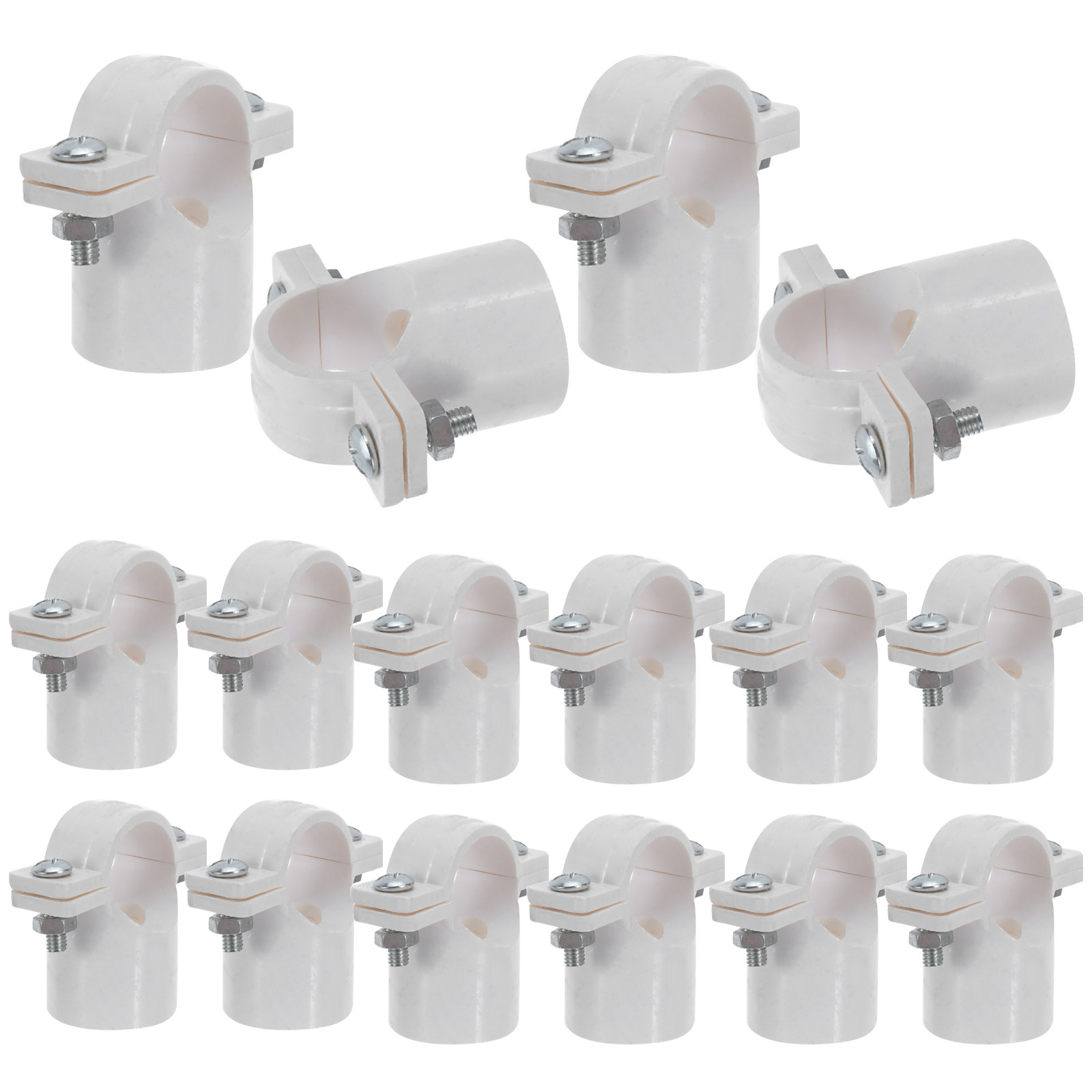 30Pcs Pipe Supports Suspension - Plastic Pipe Clip 评论和价格